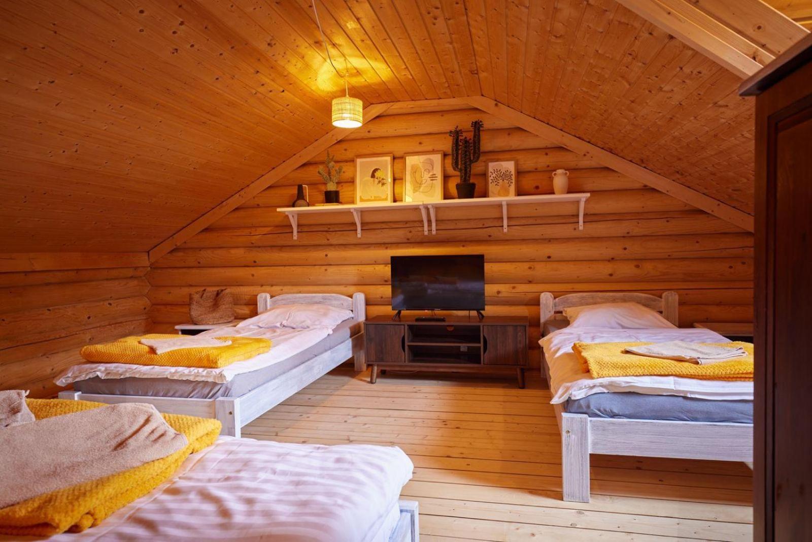 Domy Z Bala - Bungalow 50 Metrow Od Plazy Spa Domki Ogrzewane Дзивновек Экстерьер фото